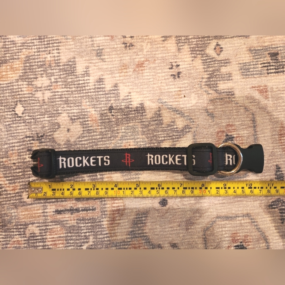 Houston Rockets pet collar
